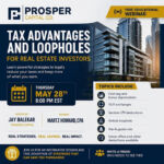 Educational Webinar 4 – Tax Advantages and Loopholes